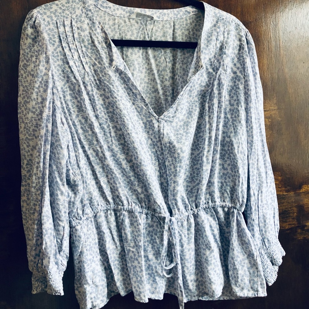 Lucky Brand, cotton airy top, size XL